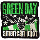 Green Day Patches - Iron On - American Idiot Wings