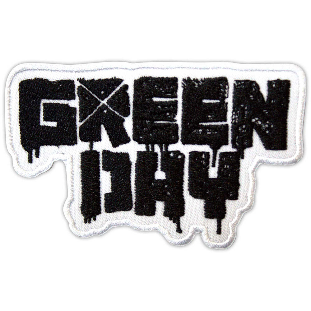 Green Day Patches - Iron On - 21st Century Breakdown B&W Logo
