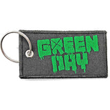 Green Day Patch Keychains - Logo
