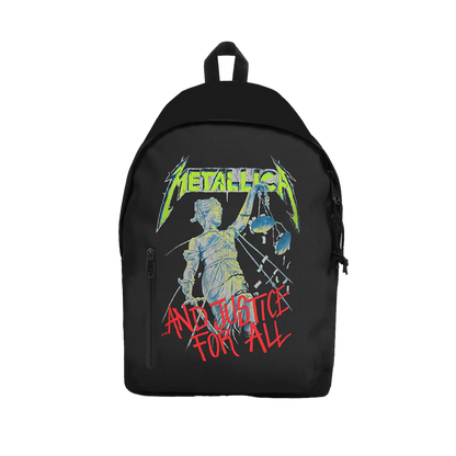 Rocksax Metallica  Graphic Daypack -  Justice For All | Buy Now For 39.99