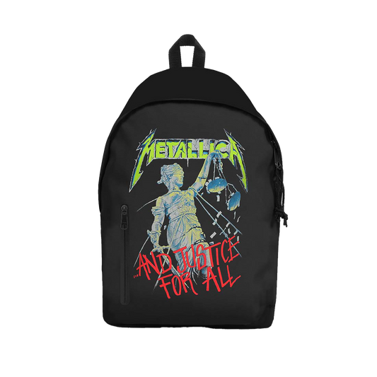 Rocksax Metallica  Graphic Daypack -  Justice For All | Buy Now For 39.99