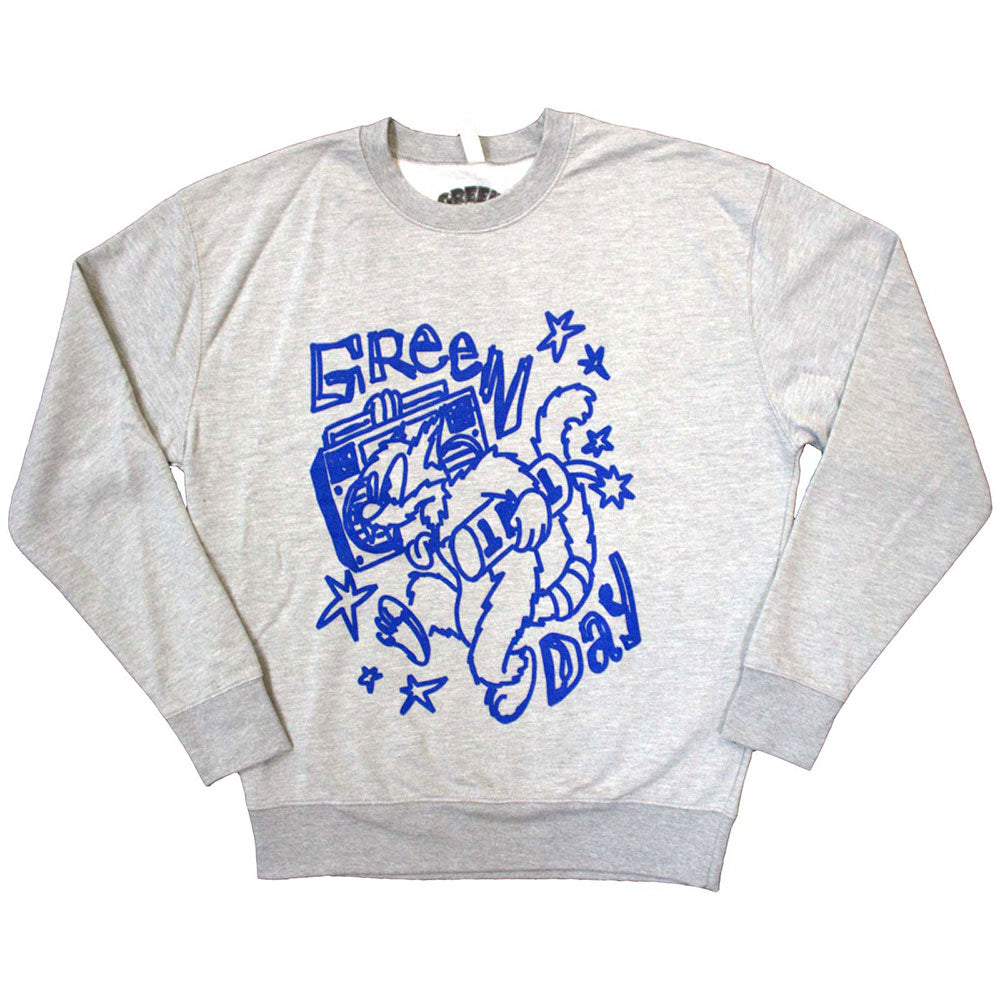 Green Day Sweatshirt - Cat Blaster | Buy Now For 34.99