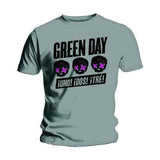 Green Day T Shirt - 3 Heads Better Than 1