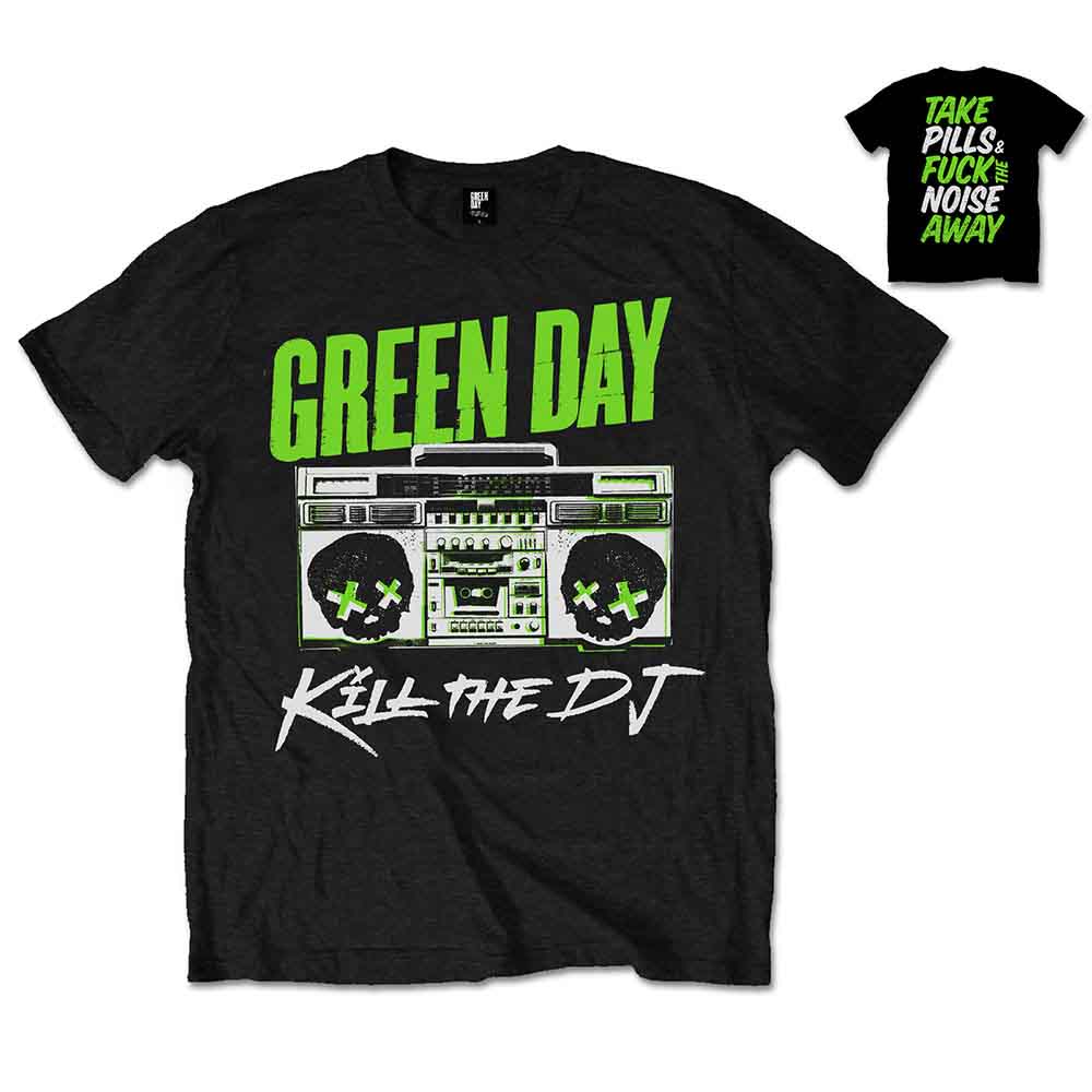 Green Day T Shirt - Kill The DJ