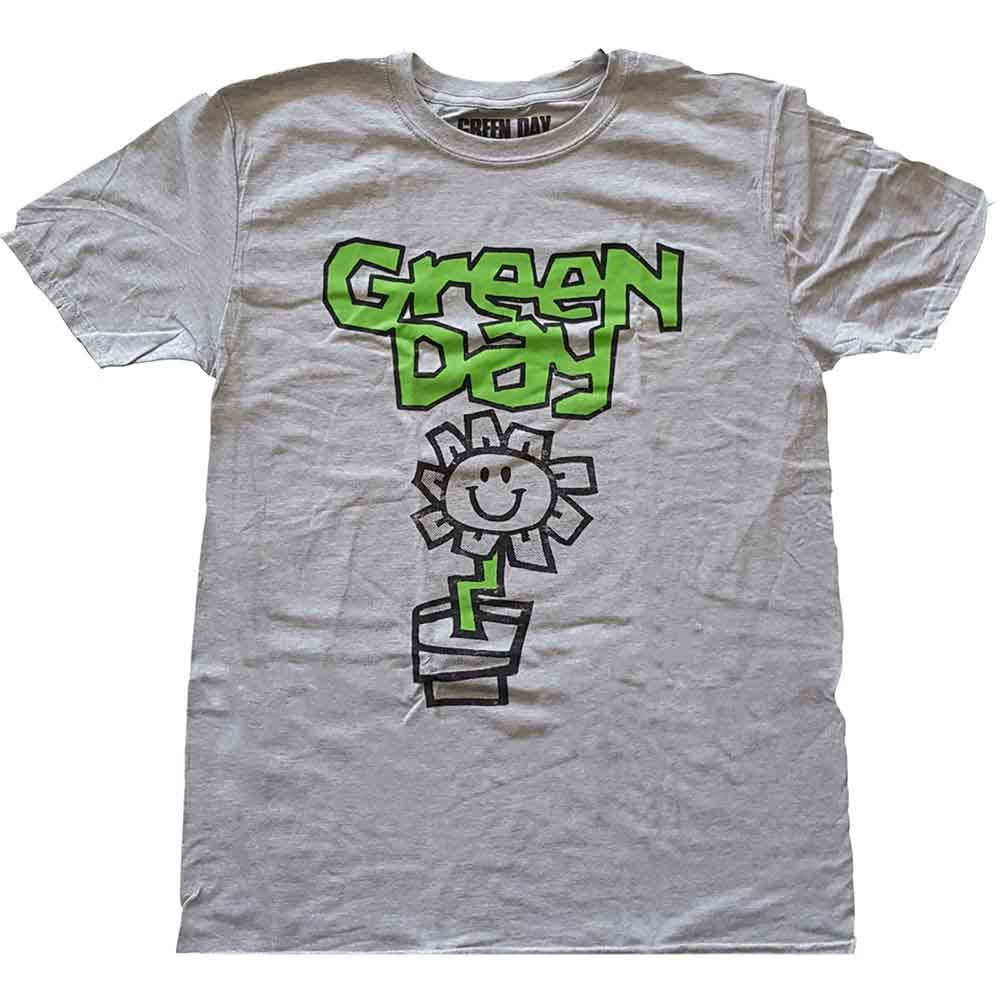 Green Day T Shirt - Flower Pot | Buy Now For 24.99