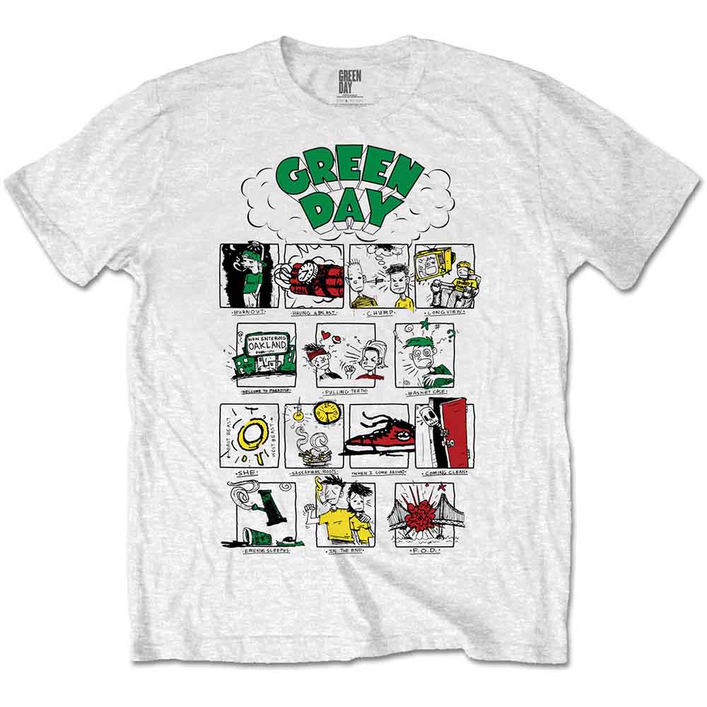Green Day T Shirt - Dookie RRHOF
