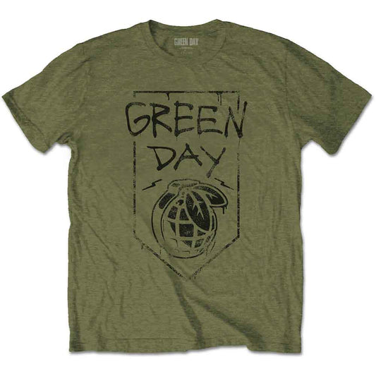 Green Day T Shirt - Organic Grenade