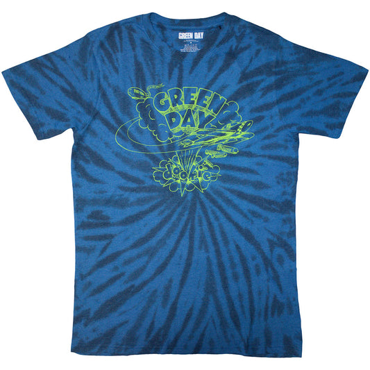 Green Day T Shirt - Dookie Line Art