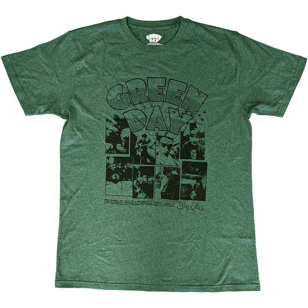 Green Day T Shirt - Dookie Frames