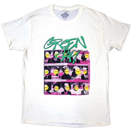 Green Day T Shirt - Nimrod Mugshots