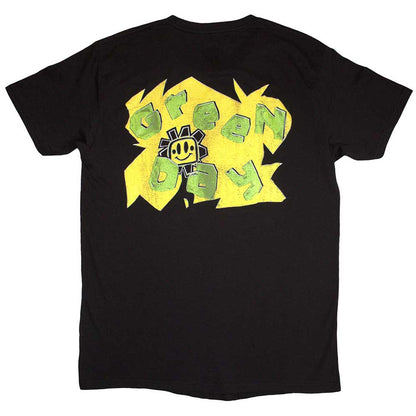 Green Day T Shirt - Psychadelic Kerplunk