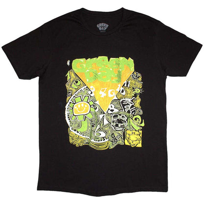 Green Day T Shirt - Psychadelic Kerplunk