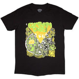 Green Day T Shirt - Psychadelic Kerplunk