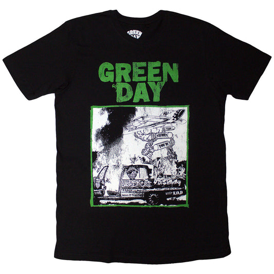Green Day T Shirt - Riot Trio | Buy Now For 24.99