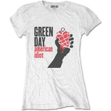 Green Day Woman's T Shirt - American Idiot