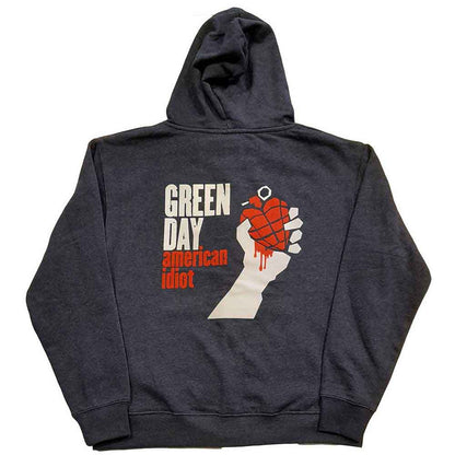 Green Day Zip Hoodie - American Idiot