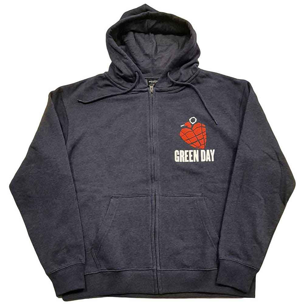 Green Day Zip Hoodie - American Idiot