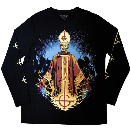 Ghost Long Sleeve T Shirt - Papa & Radient Ghouls