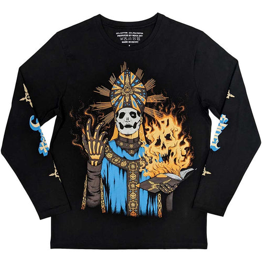 Ghost Long Sleeve T Shirt - The Burning