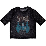 Ghost Women's Mesh Short Sleeve Crop Top - Opus