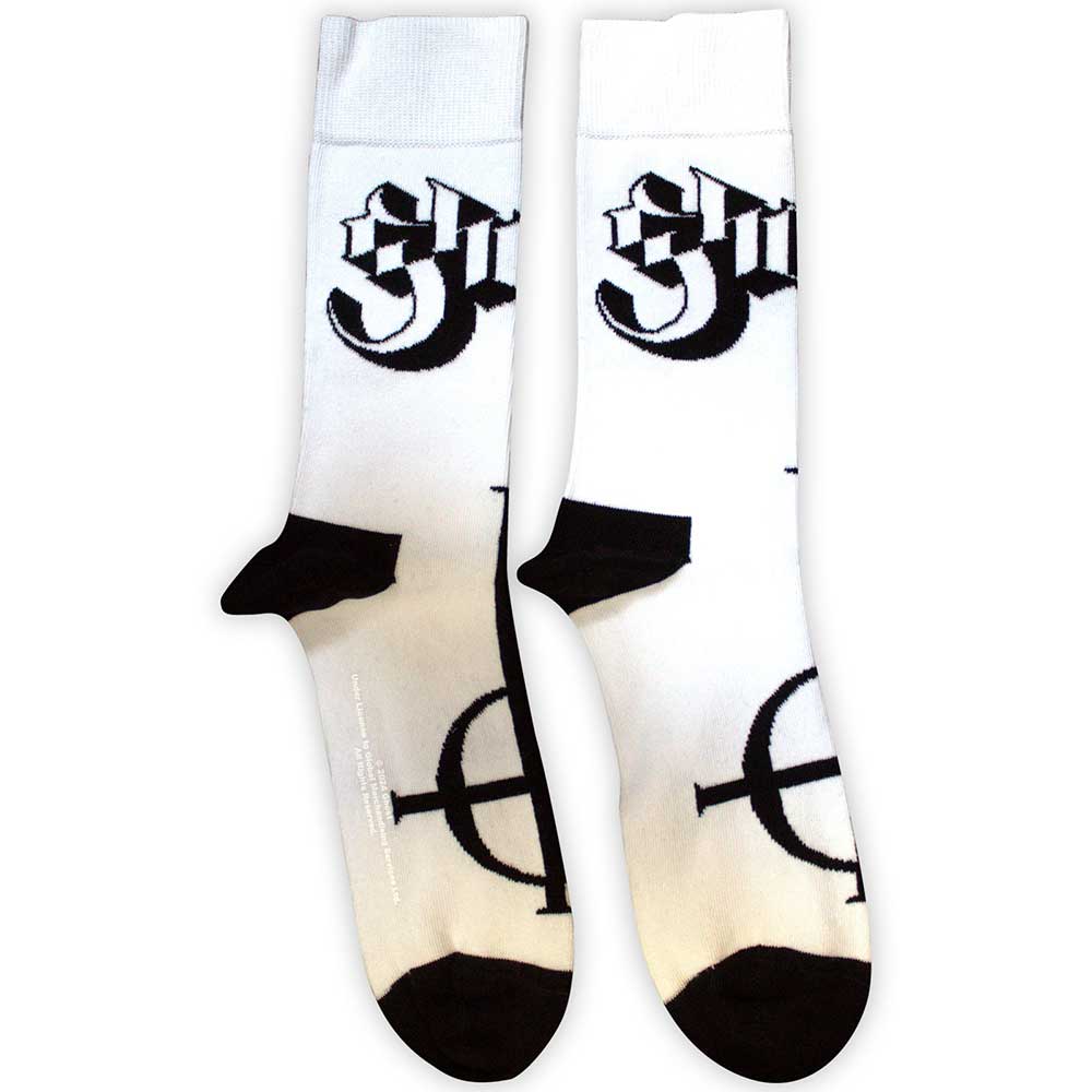 Ghost Ankle Socks - Symbol Mono