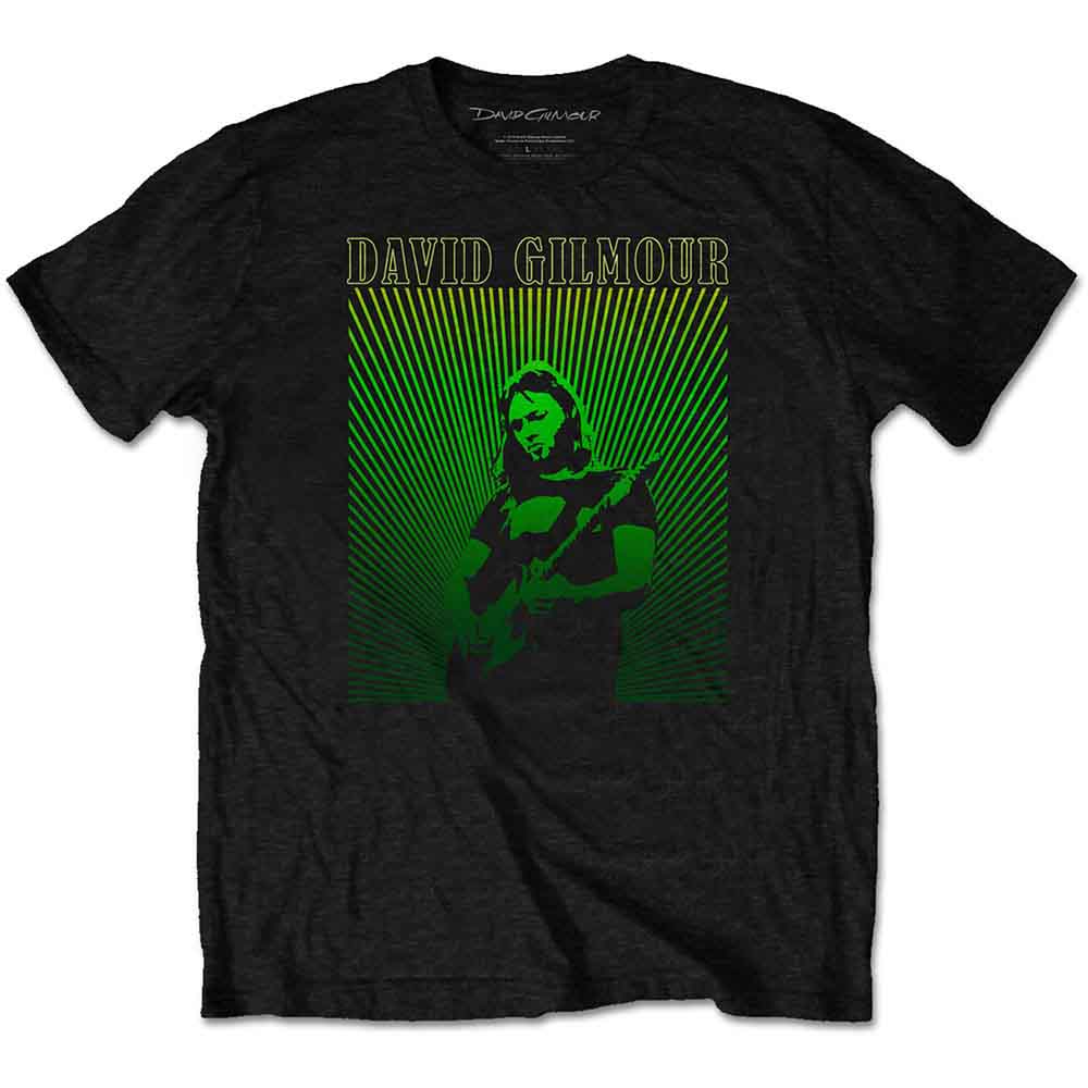 David Gilmour T Shirt - Rays Gradient