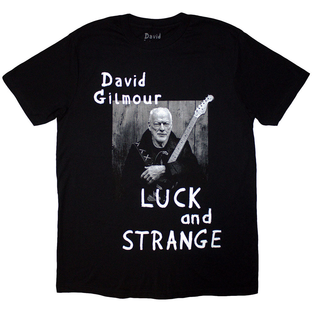 David Gilmour T Shirt - Luck & Strange Portrait