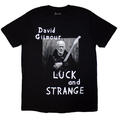 David Gilmour T Shirt - Luck & Strange Portrait