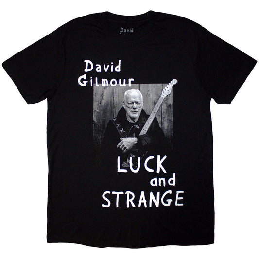 David Gilmour T Shirt - Luck & Strange Portrait