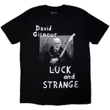 David Gilmour T Shirt - Luck & Strange Portrait
