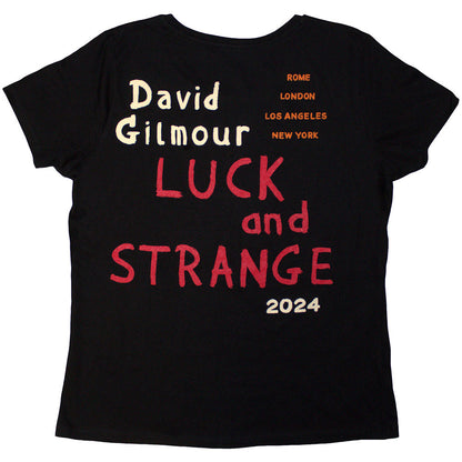 David Gilmour Woman's T Shirt - Luck & Strange Stage Shot
