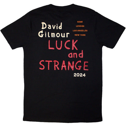 David Gilmour T Shirt - Luck & Strange Stage Shot