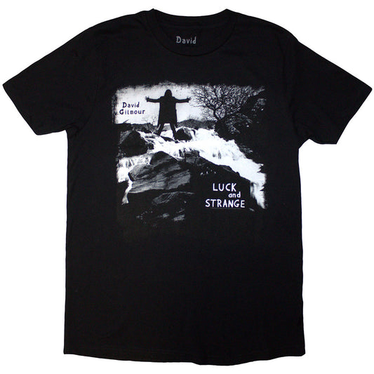 David Gilmour T Shirt - Luck & Strange Album Brighton