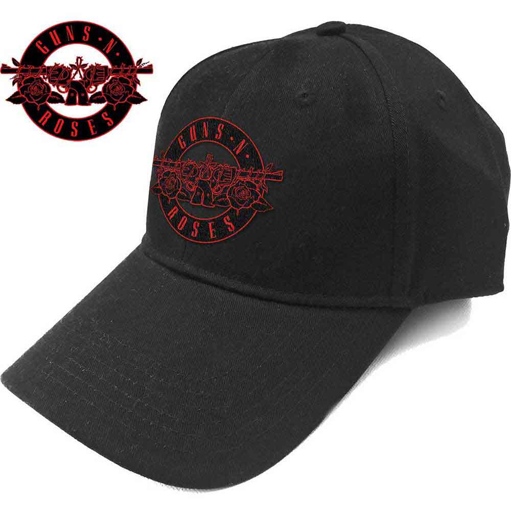 Guns N Roses Baseball Caps - Red Circle Logo