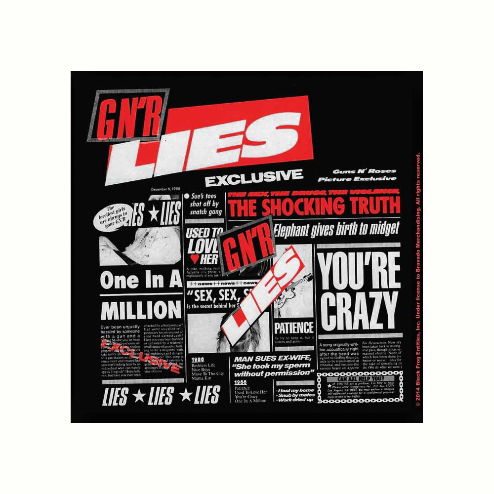 Guns N Roses Cork Coaster - Logo JD Print | Buy Now For 9.99