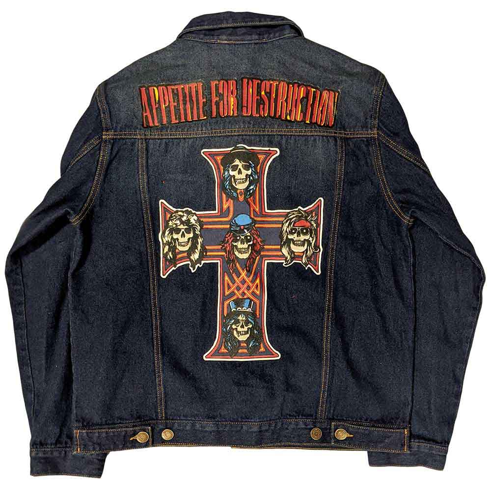Guns N Roses Denim Jacket - Appetite For Destruction