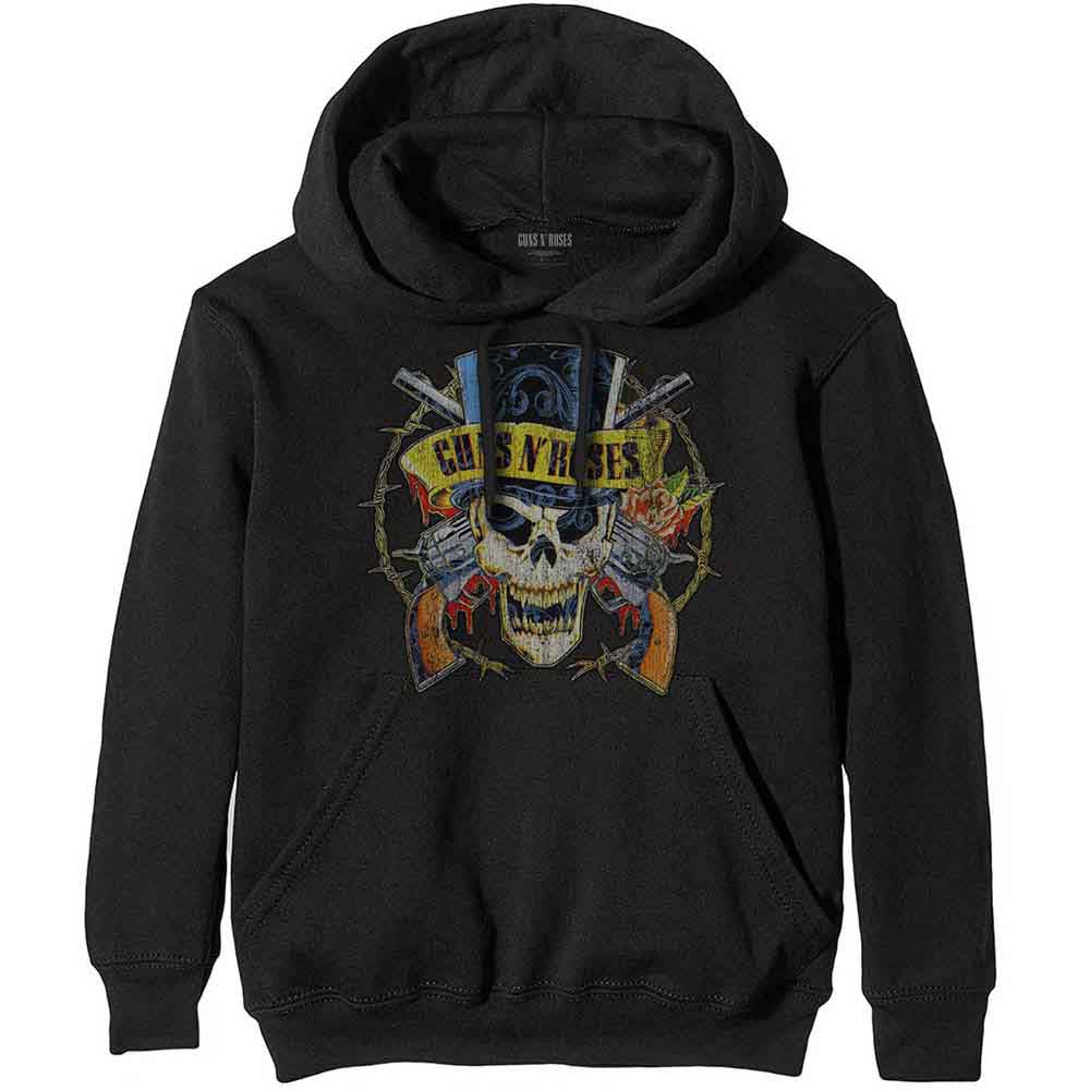 Guns N Roses Pullover Hoodie - Top Hat