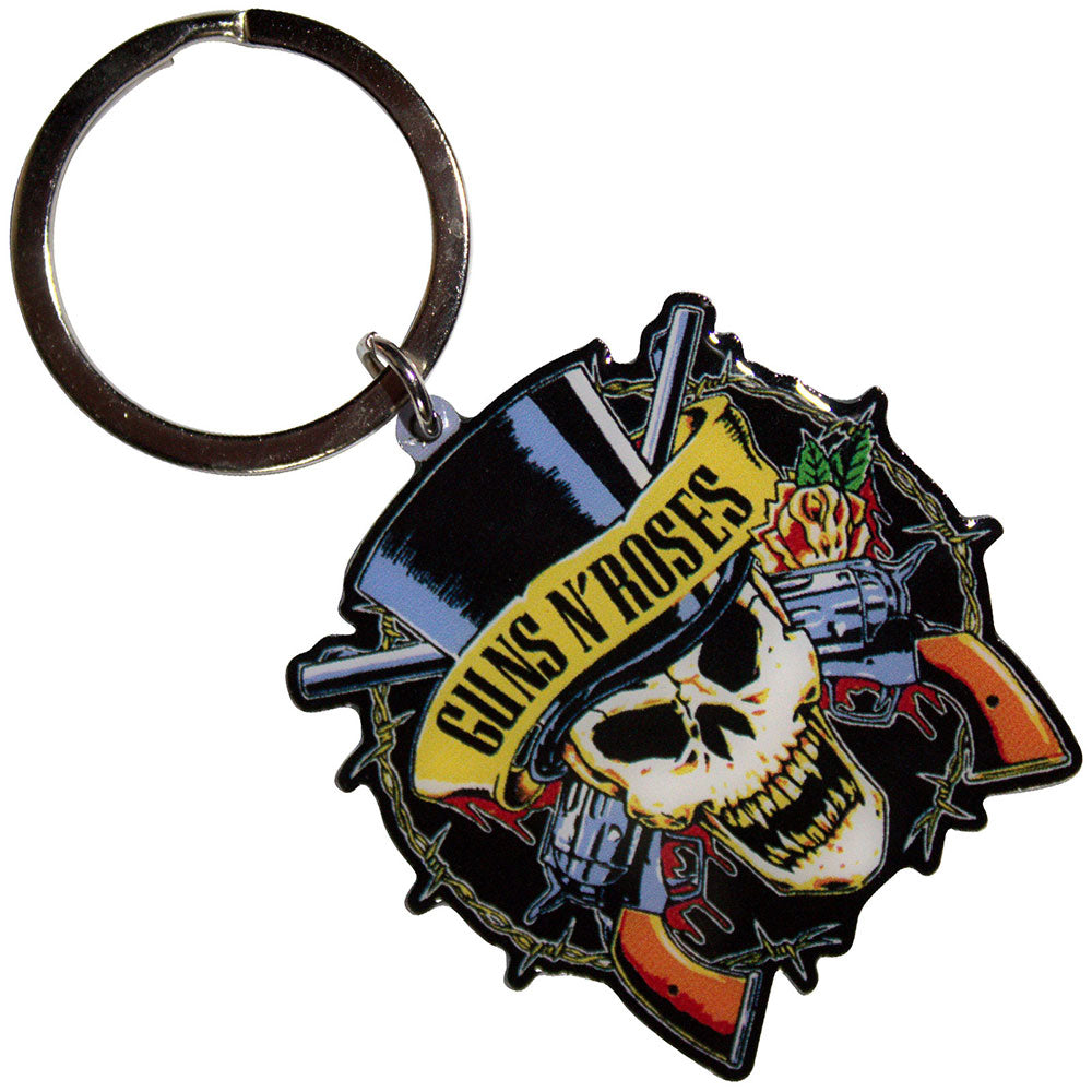 Guns N Roses Standard Keychains - Top Hat