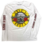 Guns N Roses Long Sleeve T Shirt - Classic & Text Logos