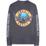 Guns N Roses Long Sleeve T Shirt - Hollywood Tour