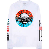 Guns N Roses Long Sleeve T Shirt - Motorcross Logo