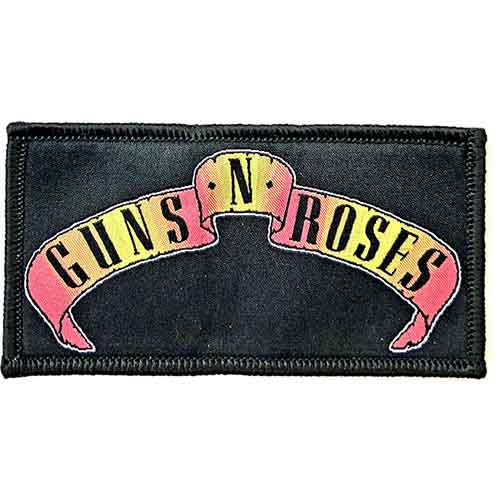 Guns N Roses Patches - Woven Sew On - Scroll Logo