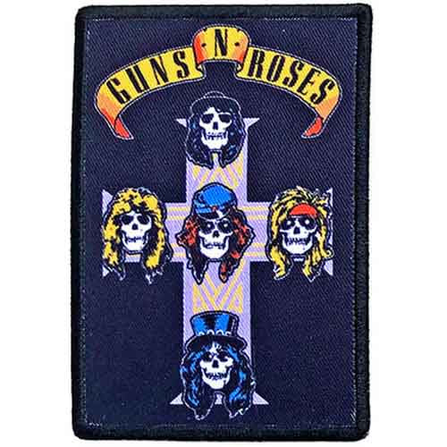 Guns N Roses Patches - Iron On - Nightrain Cross