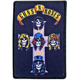 Guns N Roses Patches - Iron On - Nightrain Cross