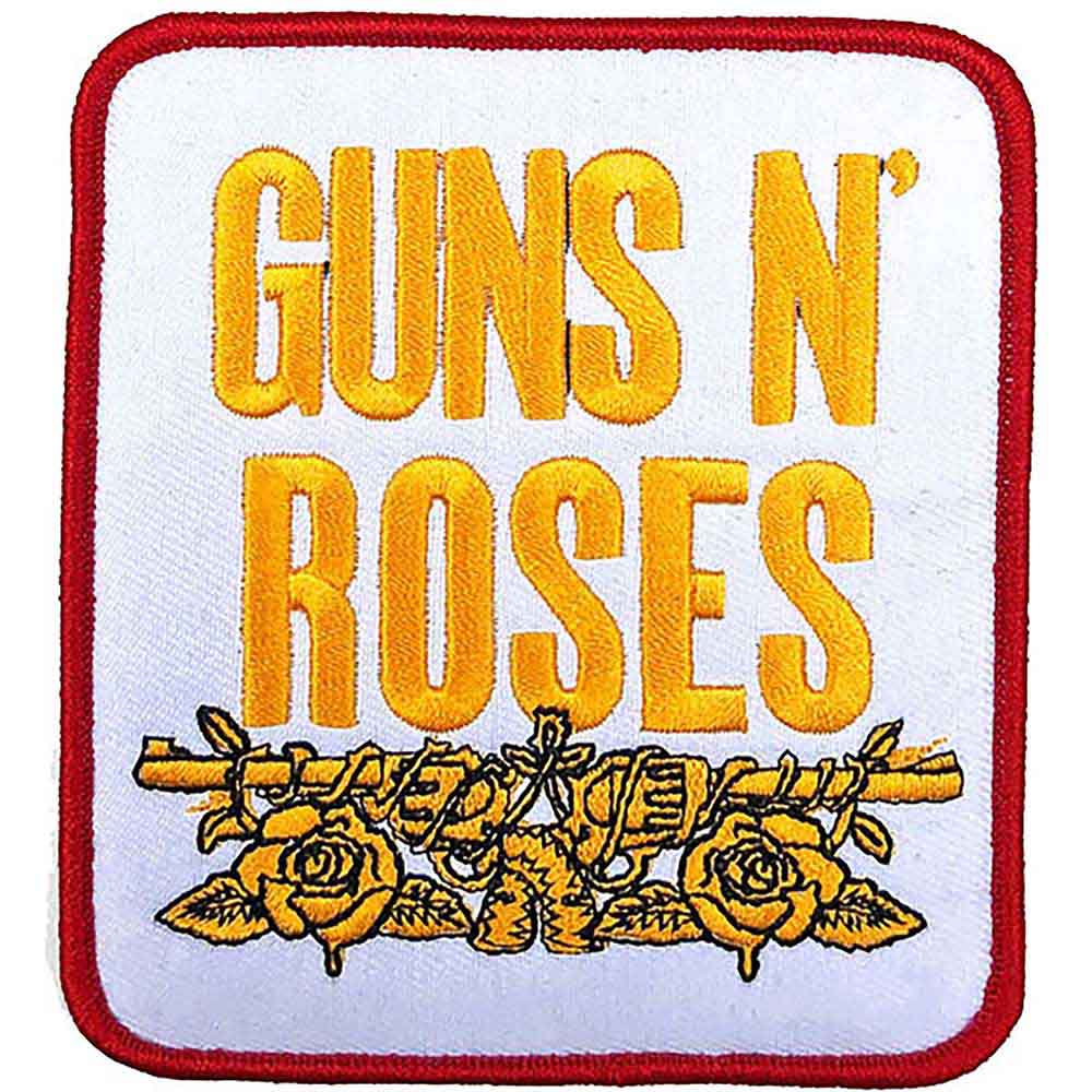 Guns N Roses Patches-Iron On - Logo JD Print | Buy Now For 9.99