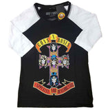 Guns N Roses Woman's T Shirt - Appetite For Destruction