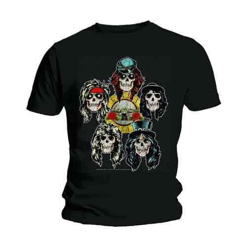 Guns N Roses T Shirt - Vtge Heads
