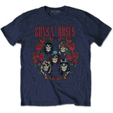Guns N Roses T Shirt - Skulls Wreath