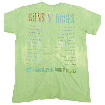 Guns N Roses T Shirt - Gradient UYI Tour