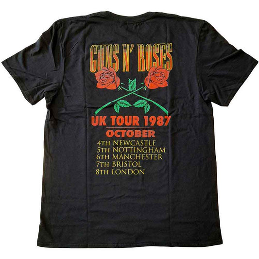 Guns N Roses T Shirt - UK Tour '87